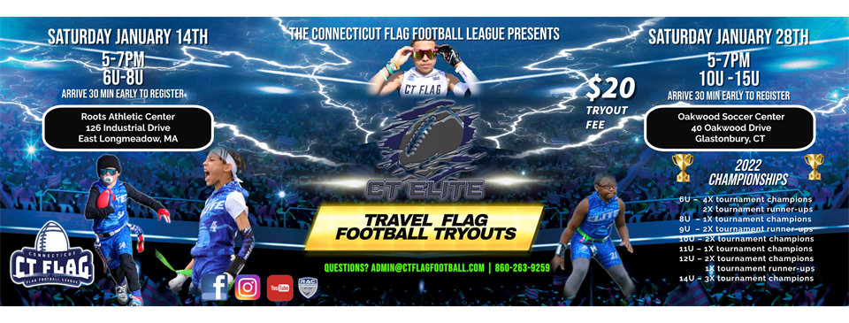 Travel Flag Football Tryouts