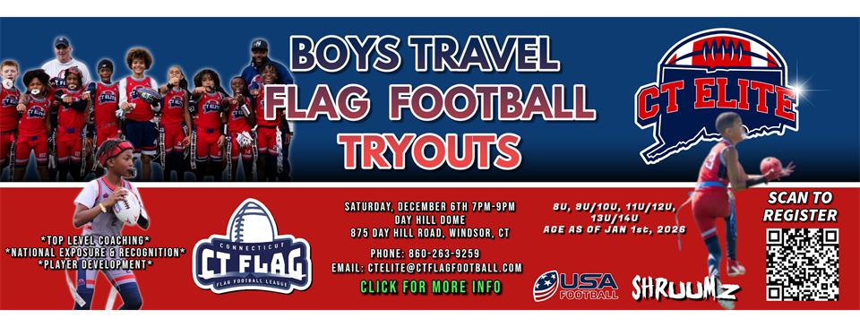 Travel Flag Football Tryouts