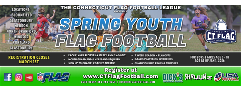 SPRING REGISTRATION OPEN